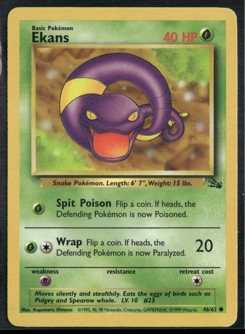 Fossil #46/62 Ekans
