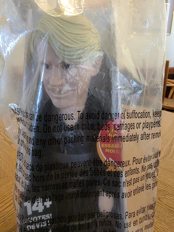 Princess Bride Westley jakks Pull-String Talking Figure - Unopened