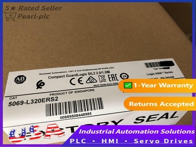 5069-L320ERS2 /A GuardLogix 5380 Processor Compact SIL2 2.0/1.0M New Sealed DHL