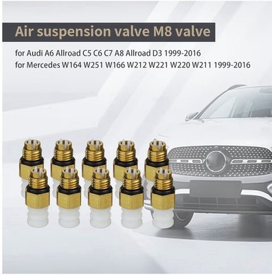 10pcs air suspension repair kit air valve M8 fit for Benz W164 W211 W212 W221