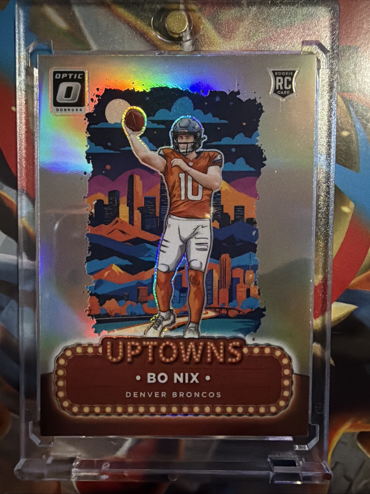 2024 Panini Donruss Optic - Uptowns Bo Nix #3 (RC)