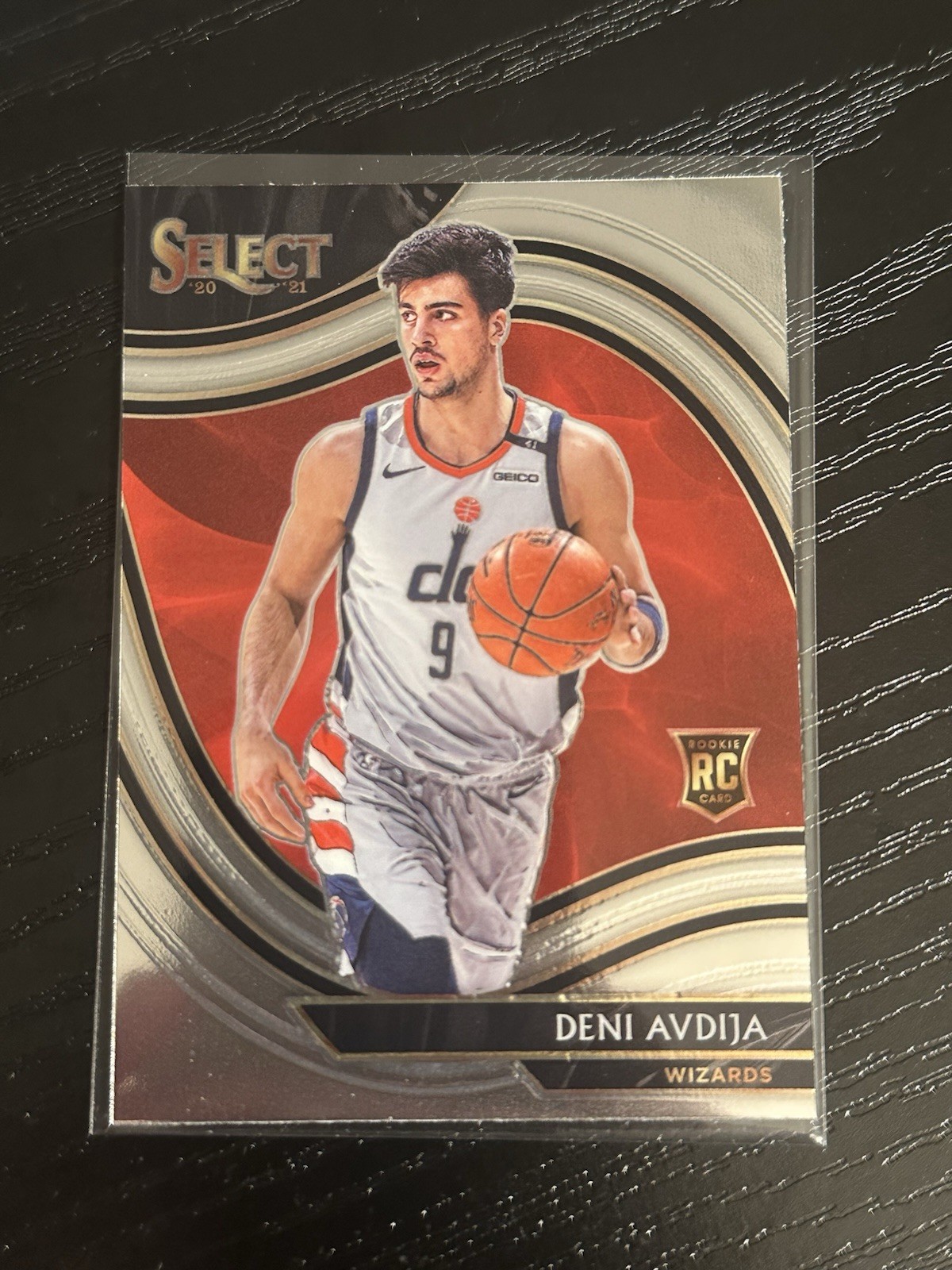 2020-21 Panini Select Deni Avdija Courtside Rookie #292 Wizards RC