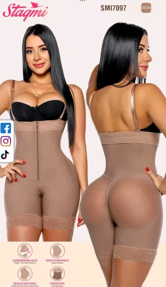 New w/ Tag Stagmi La Coqueta Colombian Girdle Faja invisible con sostén +Bonus! - Image 3 of 4