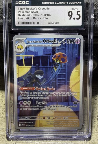 Team Rocket's Orbeetle graded CGC 9.5 for sale on eBay