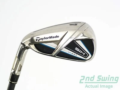TaylorMade SIM MAX Single Iron 4 Iron Graphite Regular Left 38.5in - Image 1 of 4