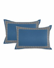 Lumbar Throw Pillow Covers 20x12 Inch Set of 2 20" x 12" Pack 2 , Blue