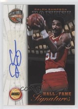 2013-14 Panini Hall of Fame Signatures Ralph Sampson #9 Auto HOF 1u0