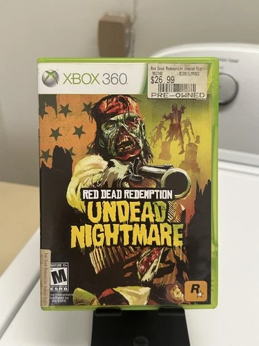 Xbox 360 Red Dead Redemption: Undead Nightmare With Map CIB