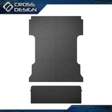 6.5FT Bed Mat Fit For 2021-25 Ford F-150 Tailgate Liner TPE Truck Bed Liner