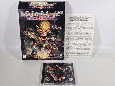 Might and Magic VII: For Blood and Honor Big Box (PC CD-ROM) No Manual / Inserts