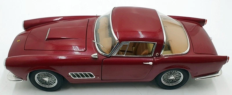 Hot Wheels escala 1/18 DC2423F - Ferrari 410 Super America - rojo Foto 3 de 4