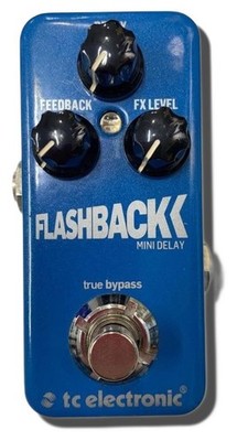 TC Electronic Flashback Mini Sticker Included Delay Pedal 4959 Tested & Works