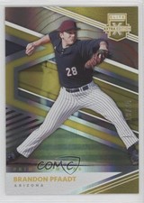 2020 Panini Elite Extra Edition Prime Numbers Gold 19/24 Brandon Pfaadt #156 0p0
