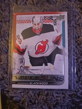 2018-19 Upper Deck - Young Guns Mackenzie Blackwood #210 (RC)