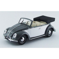 Volkswagen Cabrio Karmann 1949 Grey/White 1:43 Rio Auto Stradali -D- Neues Model