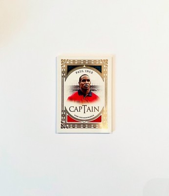 2024 Futera Unique Nostalgia Paul Ince Captain Game-Worn Patch /21