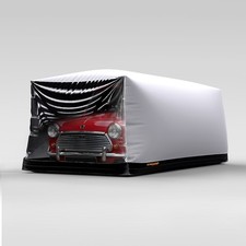 Outdoor Capsule Bubble Garage Storage Car Cover for Austin Mini | UV Rain Dust