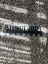 Outdoor Pool Towel Rack