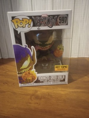 Funko Pop Venomized Green Goblin 597 Hot Topic Exclusive Spider-Man Marvel Comic