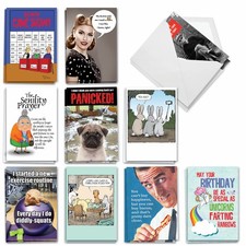 - 20 Funny Box Set Birthday Greeting Cards Assortment with Envelopes 4.63 x ...
