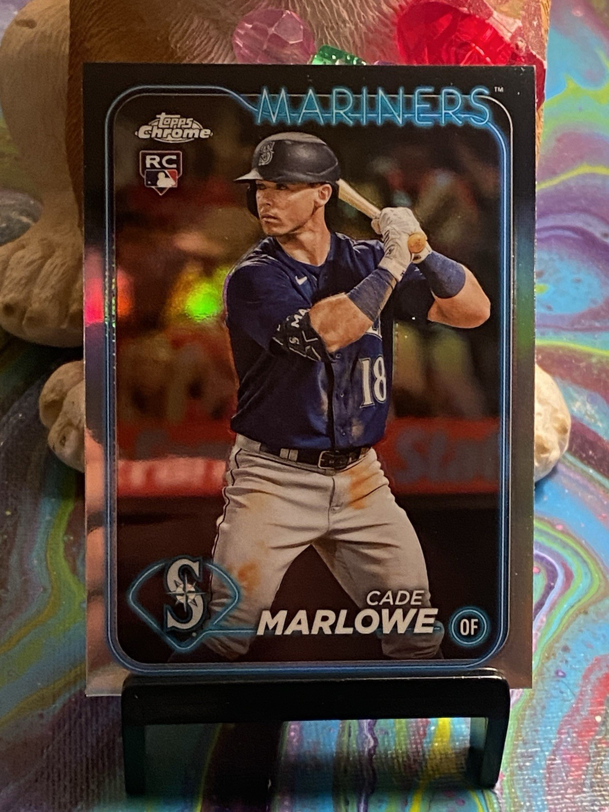2024 Topps Chrome CADE MARLOWE RC Refractor Parallel #266 Seattle Mariners