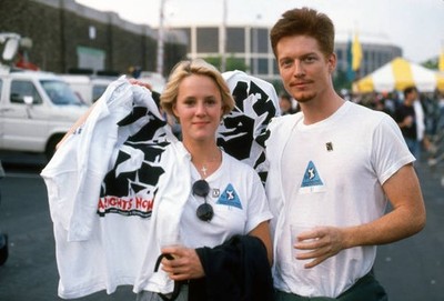 Mary Stuart Masterson Eric Stoltz photographed in 1987 TV Old Photo