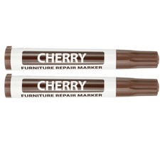 2Pcs Furniture Markers Touch Up, Furniture Repair Kit, Cherry Wood