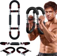 WMT U Torque Stick Adjustable 40-100lb Arm Chest Trainer Portable Workout Bar