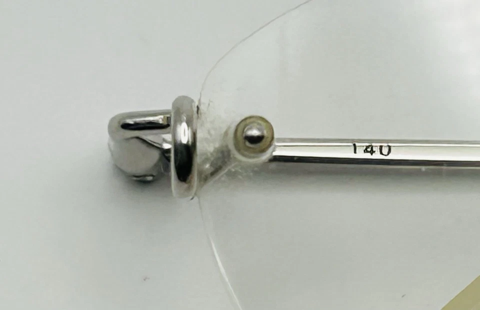 Monturas de gafas Kazuo Kawasaki Kooki MP-631 B-Titan 19-140 plateadas Foto 3 de 4