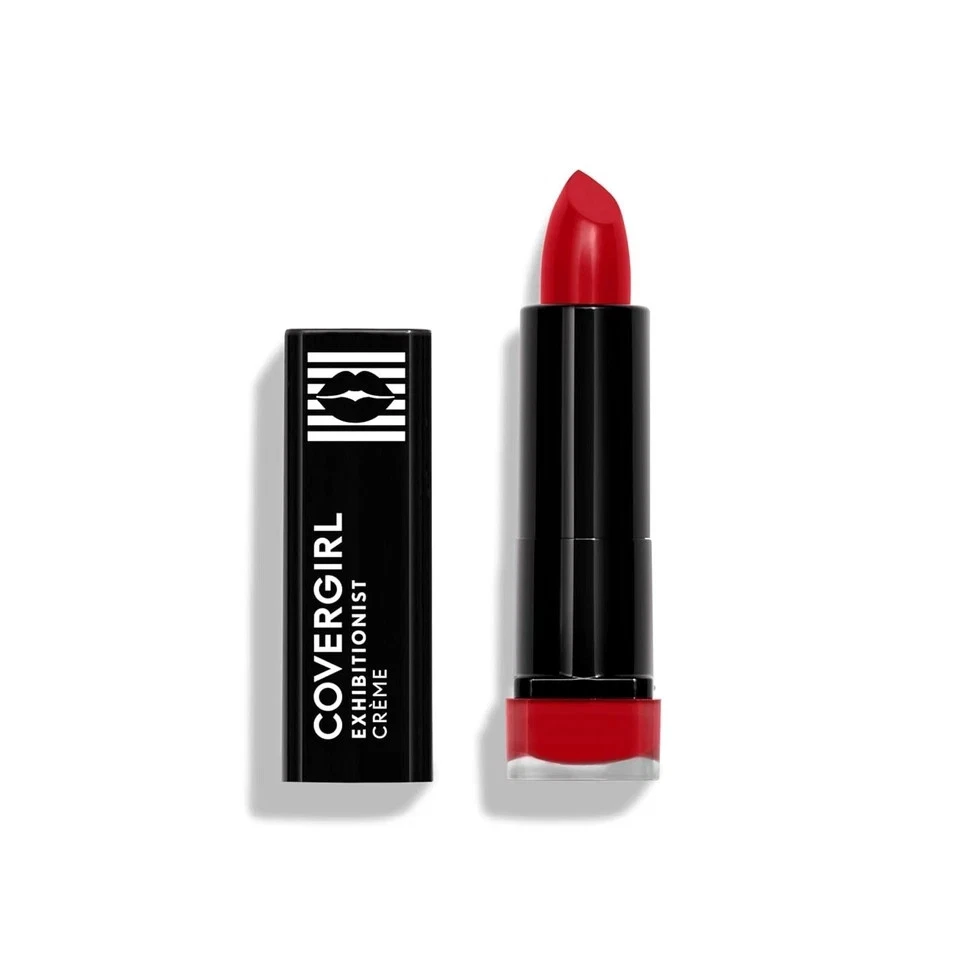 2 PACK Covergirl Exhibitionist Lipstick Creme 510 Real Red Cream 0.12 oz /3.5 g - Image 2 of 4