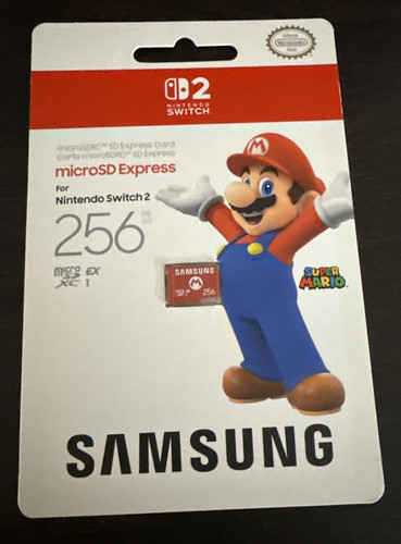 Samsung Micro SD Express Card 256GB (Nintendo Switch 2) BRAND NEW!!!!!