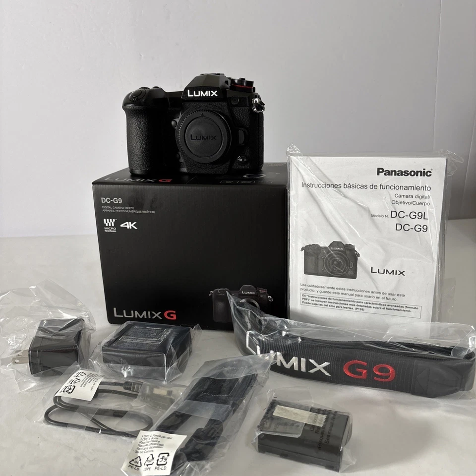 Open Box - Panasonic LUMIX G DC-G9 20.3MP 4K Digital Mirrorless Camera - Image 2 of 4