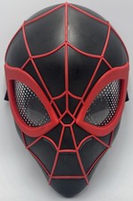 Marvel Children's Spider-Man Miles Morales Hero Mask: Black  Red, Preowned