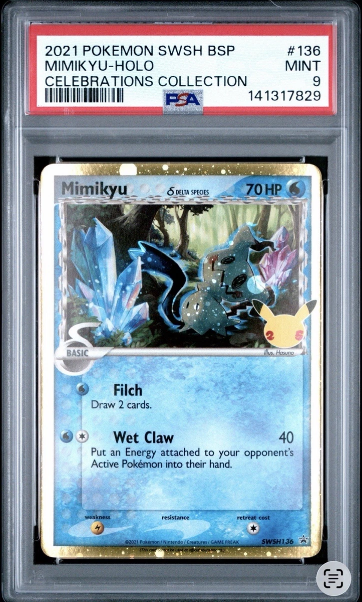 Mimikyu SWSH136 SWSH: Sword & Shield Promo Cards for sale | eBay