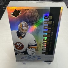 Ilya Sorokin 2024-25 Spx Hockey HOLOGRAPHS auto Silver HOLO-IS