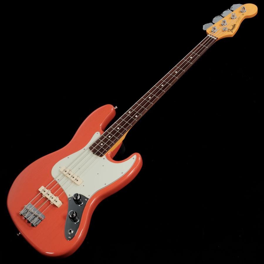 Fender Tomomi Jazz Bass Clear Fiesta SCANDAL with gig bag made in