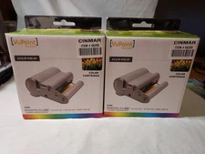 Two VuPoint Solutions ACS-IP-P20-VP Color Cartride for Photo Cube Printer Sealed