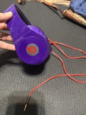 Beats by Dr. Dre Studio Wired Headband Purple Headphones READ 