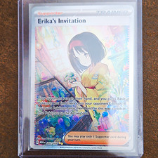 The Pokémon Company Erika's Invitation 203/165 SV 151 Full Art Holo English