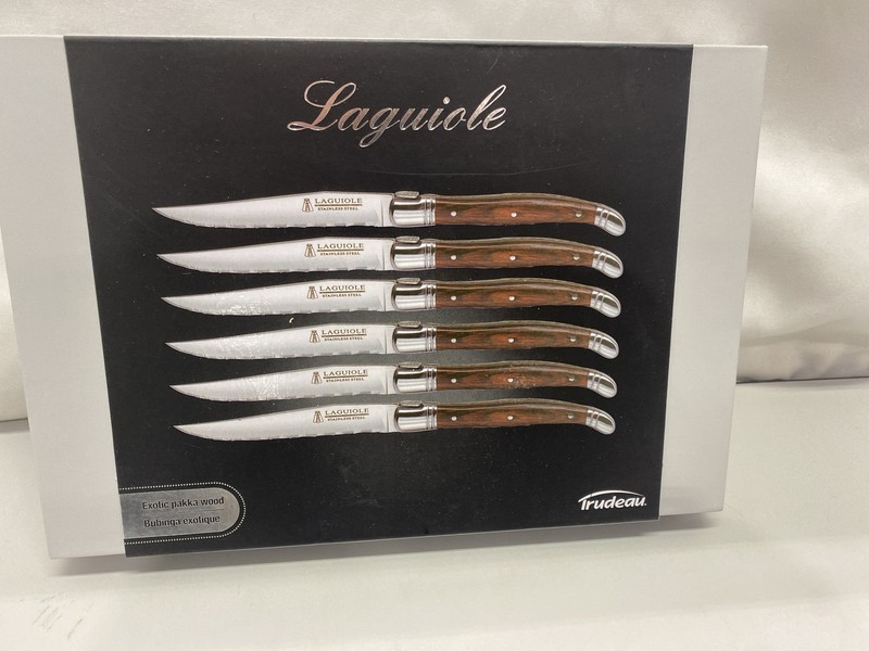 Truedeau Languiole Steak Knives Set Of 6