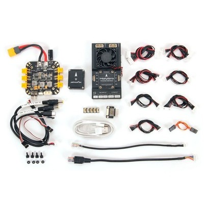 Holybro RPi CM4 Baseboard + PM03D Module + Pixhawk 6X Flight Controller Module- 