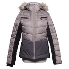 Icepeak, Skijacke, Damen, Größe: 38, POLAR SKI, Grau/Schwarz/Beige #xui