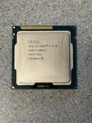 Intel i7-3770 3.40GHz SR0PK LGA 1155 Desktop Workstation Computer CPU Processor