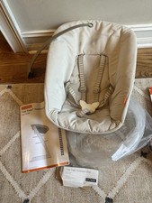 Stokke Tripp Trapp Newborn Set Detachable Seat TAN Or SAND Complete Set