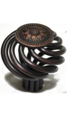 Cabinet Pull Drawer Knob Birdcage Kitchen Hardware Oil Rubbed Bronze Dresser 10