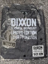 Dixxon Flannel Co Mens XL Extra Large “The Obsidian” Brand New In Bag! Rare!