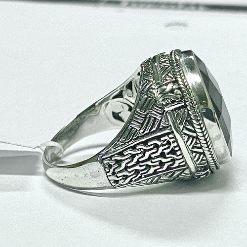 Neu Sarda Sterlingsilber 925 Ammolith Triplett Mosaik Regenbogen Ring Größe 12 - Bild 11 von 15