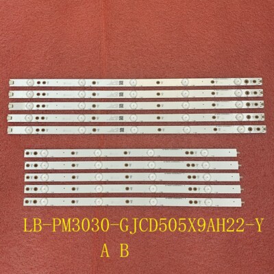  LED bar(10) For LE50U7970 50PUG6102/78 50PUF6102 LB-PM3030-GJCD505X9AH22-Y A B