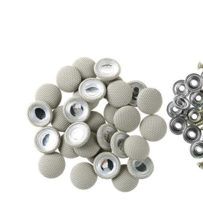 QWEIAS Auto Dak Reparatie Kit, 40 Stuks Auto Dak Headliner Reparatie Knop 40 Stuks Kleurrijke Tekening Drukknoppen Universele Auto Dak Snap Klinknagel Retainer Voor Auto Dak Vast (Kleur: B