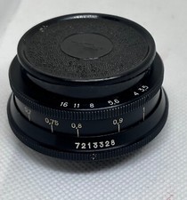 Soviet Lens INDUSTAR 50 - 2  3.5/50 mm copy Tessar mount m42 Zenit Praktica